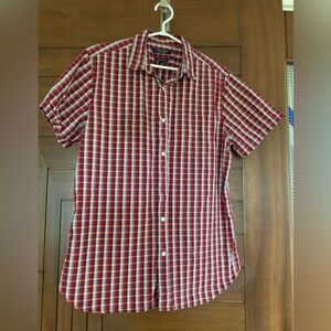 BANANA REPUBLIC Men's Shirt, Size L, Button Down, Short Sleeve, Like New